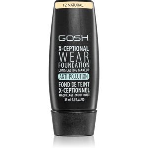 Gosh X-ceptional dlouhotrvající make-up odstín 12 Natural 30 ml