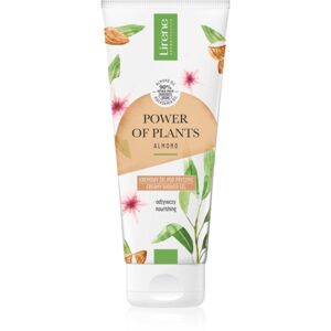 Lirene Power of Plants Almond krémový sprchový gel s vyživujícím účinkem 200 ml