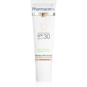 Pharmaceris F-Fluid Foundation matující fluidní make-up SPF 30 odstín 10 Light 30 ml