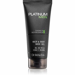 Dr Irena Eris Platinum Men Clean-Up osvěžující sprchový gel na tělo a vlasy 200 ml