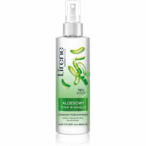 Lirene Cleansing Care Aloe Vera čisticí a odličovací pleťové tonikum na obličej a dekolt 200 ml