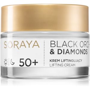Soraya Black Orchid & Diamonds liftingový krém proti vráskám 50+ 50 ml