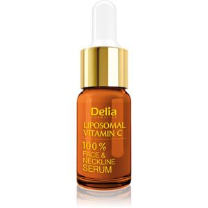 Delia Cosmetics Professional Face Care Vitamin C rozjasňujicí sérum s vitaminem C na obličej, krk a dekolt 10 ml
