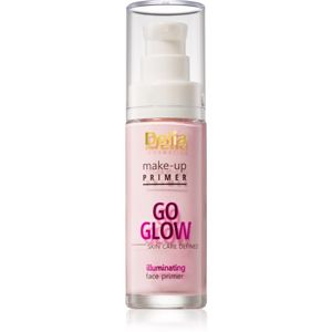 Delia Cosmetics Skin Care Defined Go Glow podkladová báze pro rozjasnění a sjednocení pleti 30 ml
