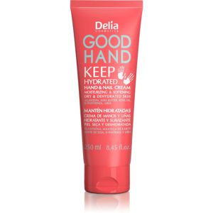 Delia Cosmetics Good Hand Keep Hydrated hydratační a zjemňující krém na ruce a nehty 250 ml