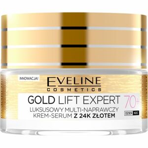 Eveline Cosmetics Gold Lift Expert zpevňující krém se zlatem 70+ 50 ml