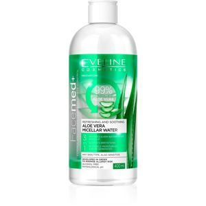 Eveline Cosmetics FaceMed+ micelární voda s aloe vera 400 ml