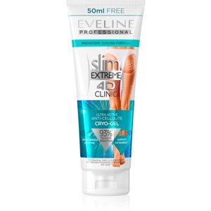 Eveline Cosmetics Slim Extreme 4D Clinic zpevňující gel s chladivým účinkem 250 ml