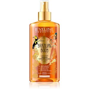Eveline Cosmetics Brazilian Body bronzující samoopalovací sprej pro přirozený vzhled 150 ml