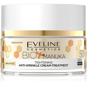Eveline Cosmetics Bio Manuka zpevňující a vyhlazující krém 50+ 50 ml