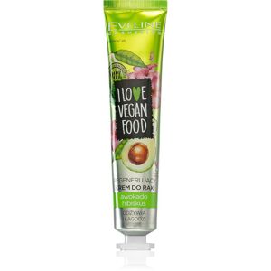 Eveline Cosmetics I Love Vegan Food regenerační krém na ruce s avokádem 50 ml