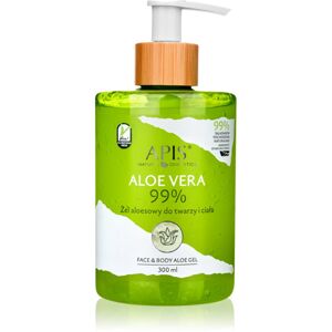 Apis Natural Cosmetics Aloe Vera intenzivně hydratační gel na obličej, tělo a vlasy 300 ml
