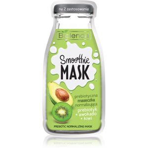Bielenda Smoothie Prebiotic + Avocado + Kiwi normalizující maska 10 g