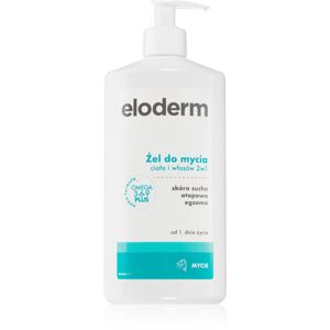 Eloderm Body & Hair Shower Gel mycí gel na tělo a vlasy pro děti od narození 400 ks