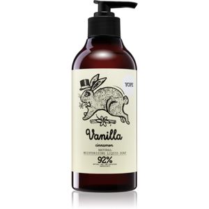 Yope Vanilla & Cinnamon tekuté mýdlo s hydratačním účinkem 500 ml