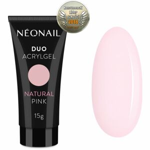 NeoNail Duo Acrylgel Natural Pink gel pro modeláž nehtů odstín Natural Pink 15 g