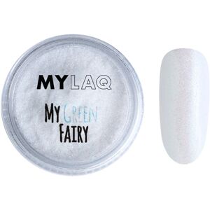 MYLAQ My Fairy třpytivý prášek na nehty odstín Green 2 g