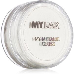 MYLAQ My Metalic Gloss prášek na nehty 1 g