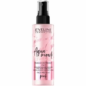 Eveline Cosmetics Glow & Go hydratační sprej 4 v 1 02 Pink 110 ml