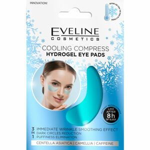 Eveline Cosmetics Hydra Expert hydrogelová maska na oční okolí s chladivým účinkem 2 ks