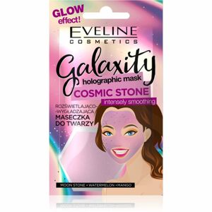 Eveline Cosmetics Galaxity Holographic hydratační a rozjasňující maska pro mladou pleť 10 ml