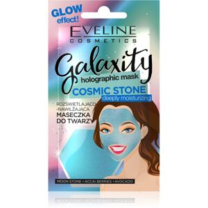 Eveline Cosmetics Galaxity Holographic rozjasňující hydratační maska pro mladou pleť 10 ml
