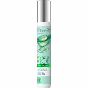 Eveline Cosmetics Organic Aloe+Collagen oční roll-on s hydratačním účinkem 15 ml
