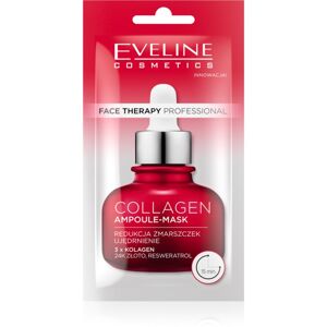 Eveline Cosmetics Face Therapy Collagen krémová maska pro obnovu pevnosti pleti 8 ml