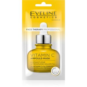 Eveline Cosmetics Face Therapy Vitamin C krémová maska pro rozjasnění pleti 8 ml
