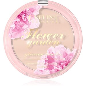 Eveline Cosmetics Flower Garden rozjasňující pudr 4 g