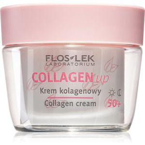 FlosLek Laboratorium Collagen Up denní i noční protivráskový krém 50+ 50 ml