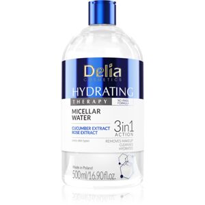 Delia Cosmetics Hydrating Therapy micelární voda 3 v 1 500 ml