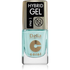 Delia Cosmetics Coral Hybrid Gel gelový lak na nehty bez užití UV/LED lampy odstín 114 11 ml