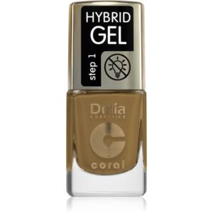 Delia Cosmetics Coral Hybrid Gel gelový lak na nehty bez užití UV/LED lampy odstín 124 11 ml