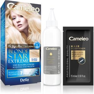Delia Cosmetics Cameleo Blonde Star Extreme zesvětlující pudr s keratinem 25 g
