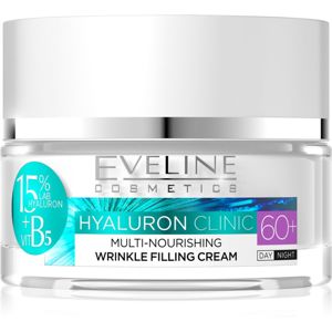 Eveline Cosmetics Hyaluron Clinic výživný regenerační denní i noční krém pro zralou pleť 60+ 50 ml