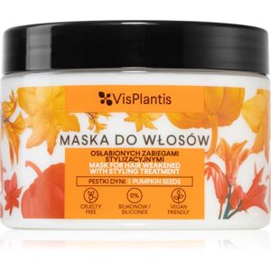 Vis Plantis Herbal Vital Care Pumpkin Seed Oil intenzivní regenerační maska pro vlasy namáhané teplem 300 ml