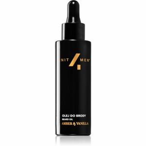 Unit4Men Beard Oil Amber & Vanilla olej na vousy s parfemací 30 ml