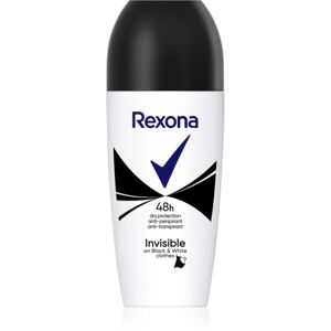 Rexona Invisible on Black + White Clothes kuličkový antiperspirant 48h 50 ml