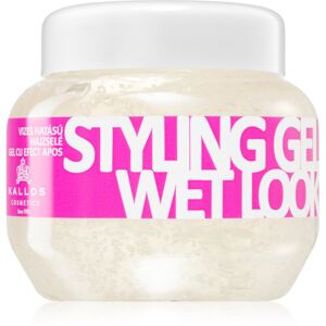 Kallos Styling Gel Wet Look gel na vlasy s mokrým efektem ultra silná fixace 275 ml