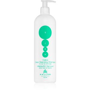 Kallos KJMN Deep Cleansing hloubkově čisticí šampon pro mastné vlasy a vlasovou pokožku 500 ml