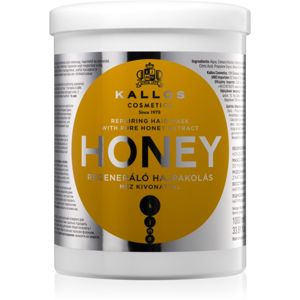 Kallos Honey intenzivní hydratační maska pro suché a poškozené vlasy 1000 ml
