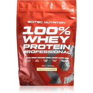 Scitec Nutrition 100% Whey Protein Professiona syrovátkový protein s trávícími enzymy příchuť Vanilla 500 g