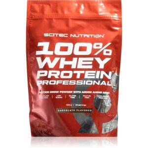 Scitec Nutrition 100% Whey Protein Professiona syrovátkový protein s trávícími enzymy příchuť Chocolate 500 g