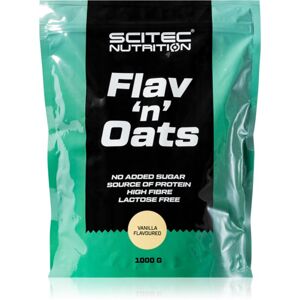 Scitec Nutrition Flav’n’Oats ovesné vločky bez lepku příchuť Vanilla 1000 g