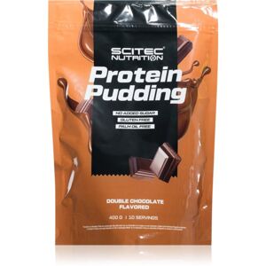 Scitec Nutrition Protein Pudding směs na přípravu pudingu s proteinem příchuť Double Chocolate 400 g