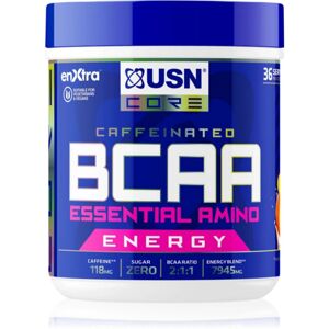 USN BCAA Essential Amino Energy regenerace a růst svalů příchuť Mango - Orange 400 g