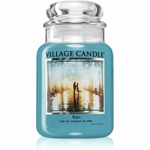Village Candle Rain vonná svíčka (Glass Lid) 602 g