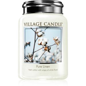 Village Candle Pure Linen vonná svíčka 602 g