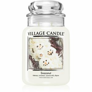 Village Candle Snoconut vonná svíčka (Glass Lid) 602 g